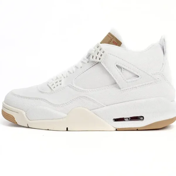 Air Jordan 4 Levi  White