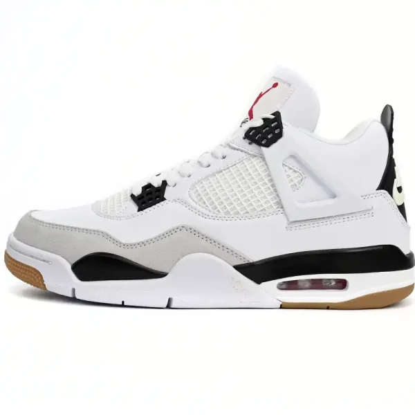 Air Jordan 4 SB White Black