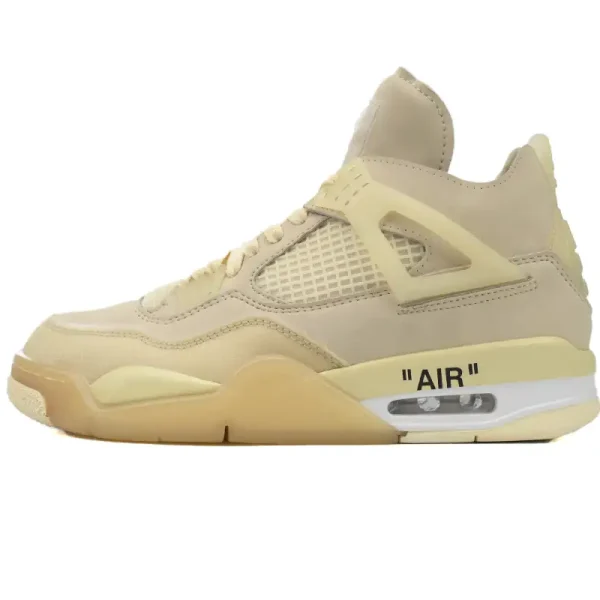 Air Jordan 4 OFFWHITE Sail